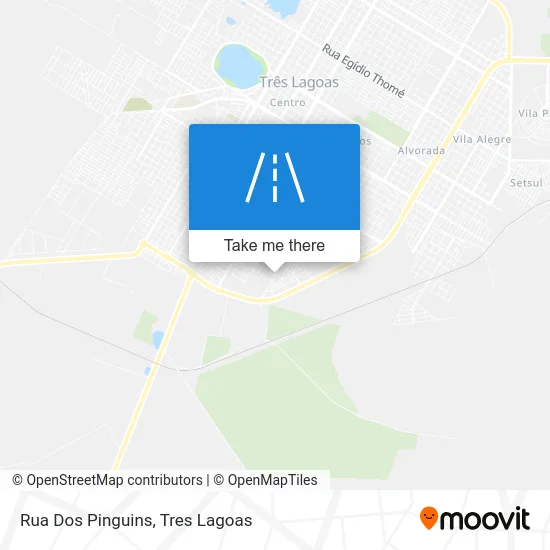 Rua Dos Pinguins map
