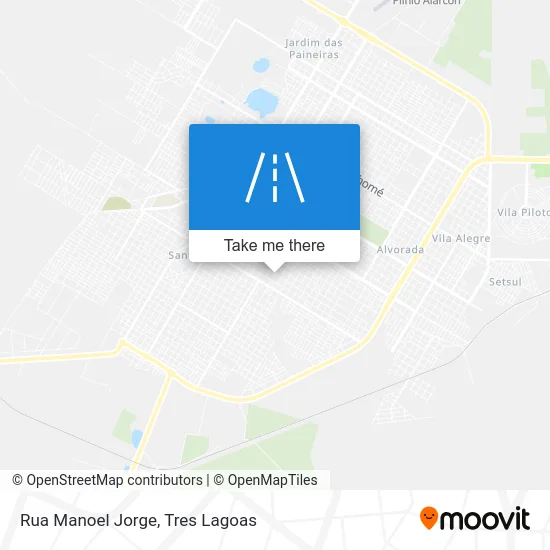 Rua Manoel Jorge map