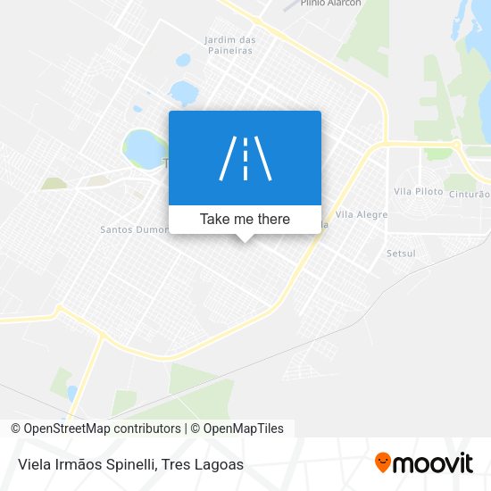 Viela Irmãos Spinelli map
