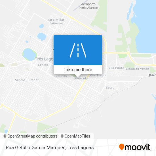 Rua Getúlio Garcia Marques map