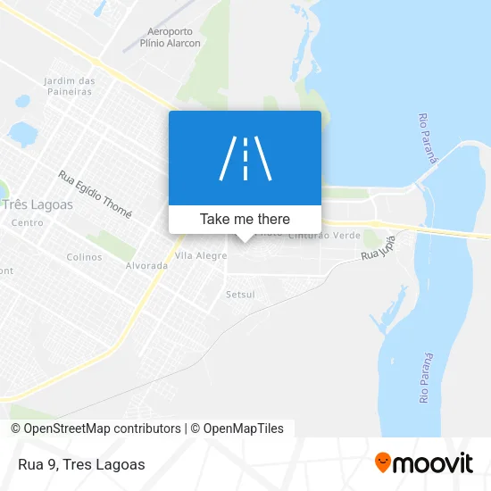 Rua 9 map