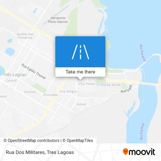 Rua Dos Militares map