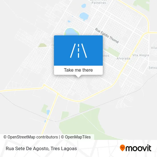 Rua Sete De Agosto map