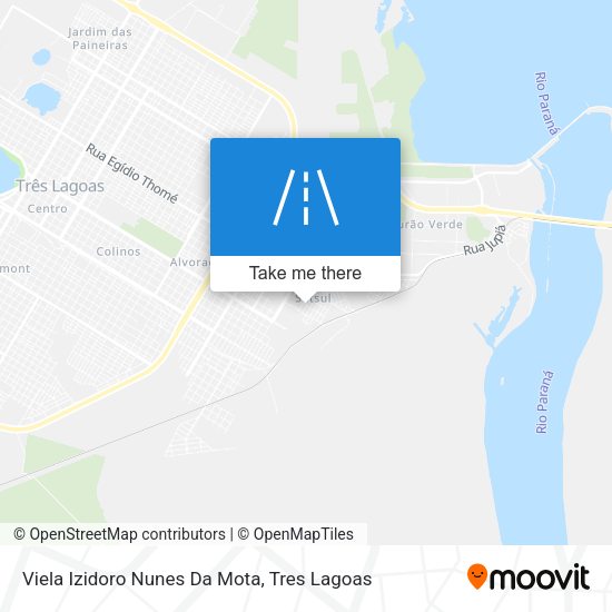 Viela Izidoro Nunes Da Mota map