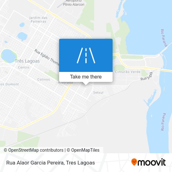 Rua Alaor Garcia Pereira map