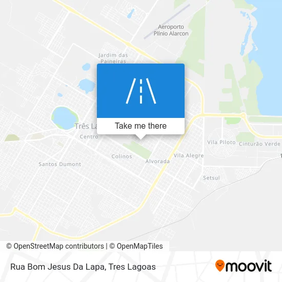 Rua Bom Jesus Da Lapa map