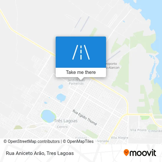 Rua Aniceto Arão map