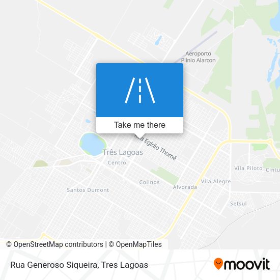 Rua Generoso Siqueira map