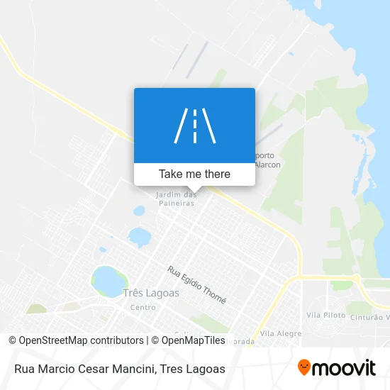 Rua Marcio Cesar Mancini map