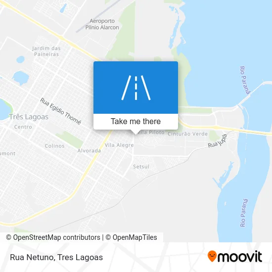 Rua Netuno map