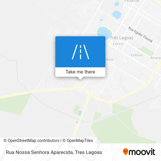 Rua Nossa Senhora Aparecida map