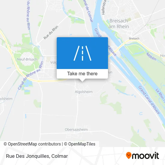 Rue Des Jonquilles map