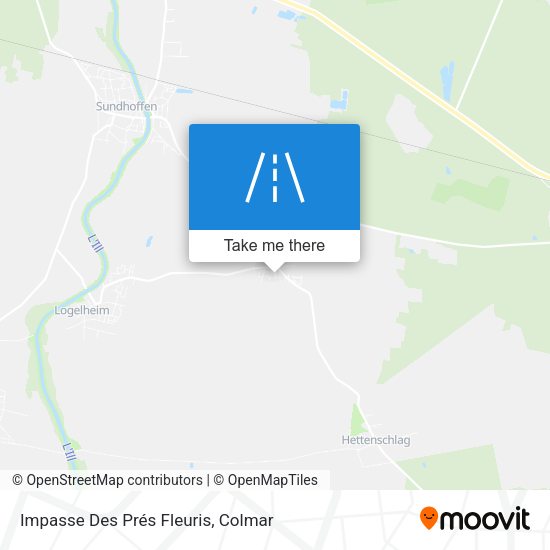 Impasse Des Prés Fleuris map