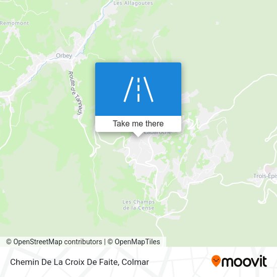 Chemin De La Croix De Faite map