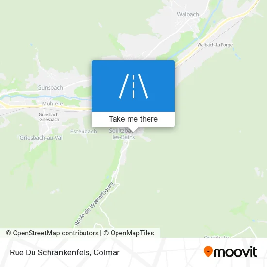 Rue Du Schrankenfels map