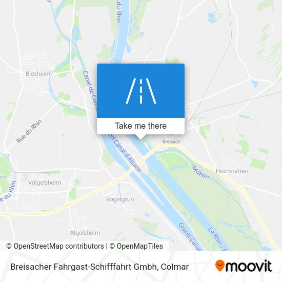 Breisacher Fahrgast-Schifffahrt Gmbh map