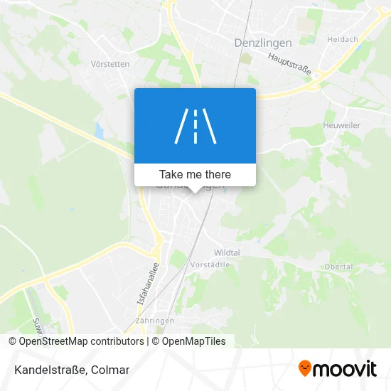Kandelstraße map