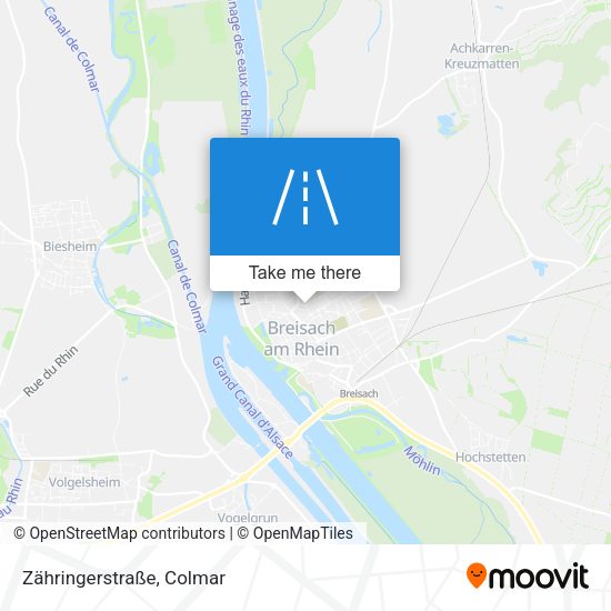 Zähringerstraße map