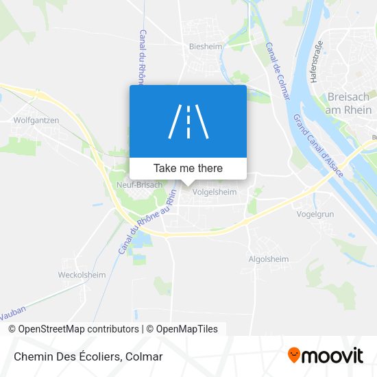 Chemin Des Écoliers map