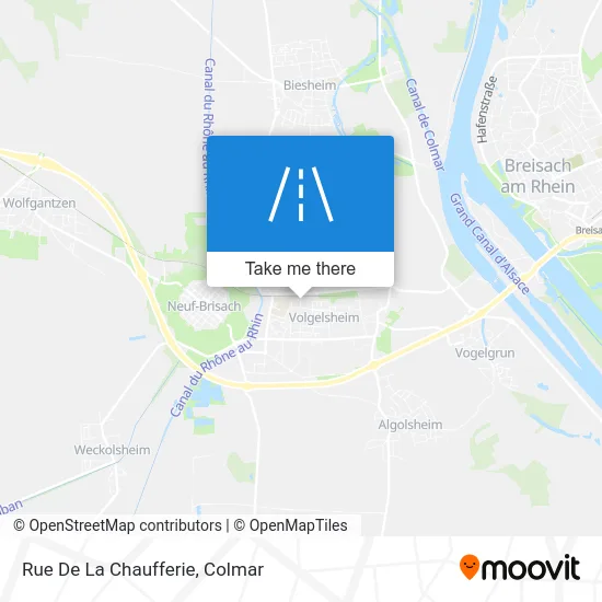 Rue De La Chaufferie map