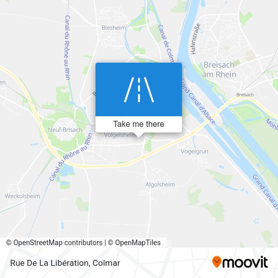 Rue De La Libération map