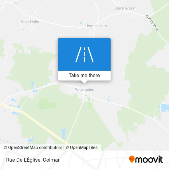 Rue De L'Église map