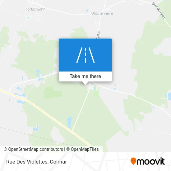 Rue Des Violettes map