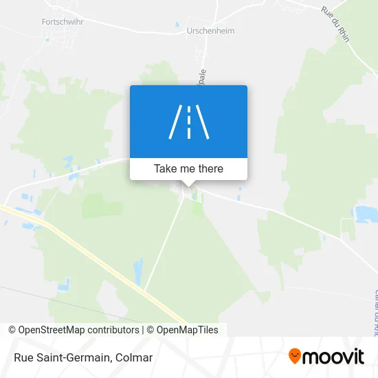 Mapa Rue Saint-Germain