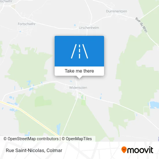 Mapa Rue Saint-Nicolas