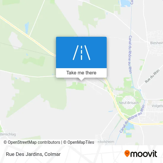 Rue Des Jardins map