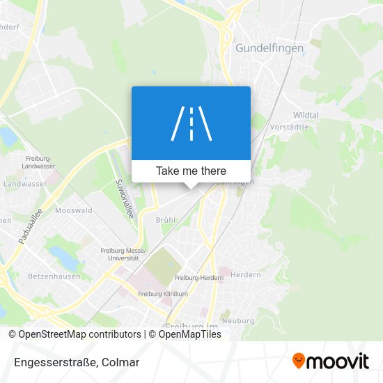 Engesserstraße map