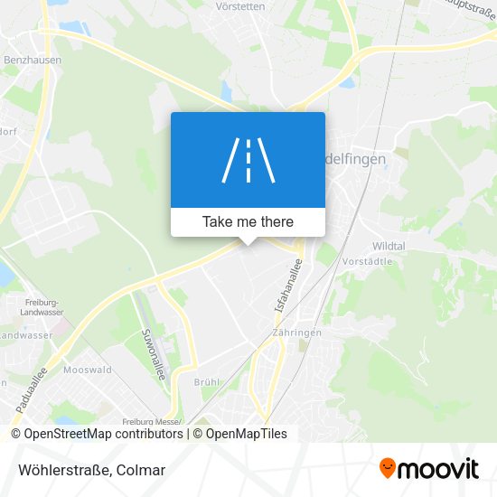 Wöhlerstraße map