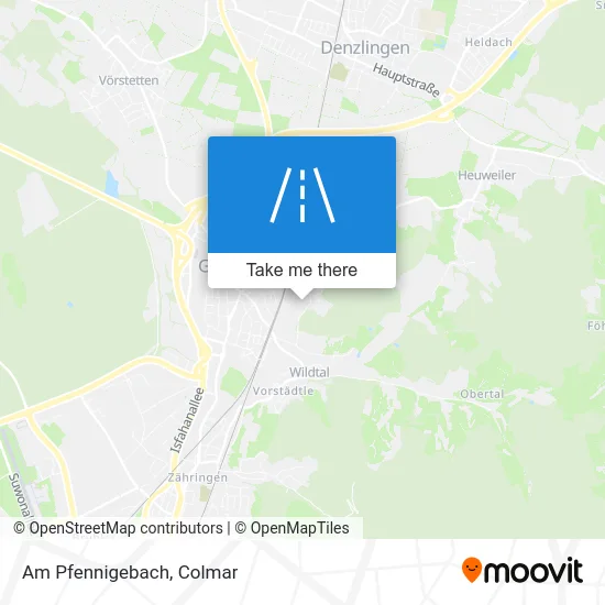 Am Pfennigebach map