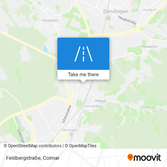 Feldbergstraße map