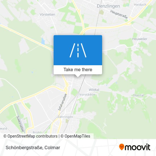 Schönbergstraße map