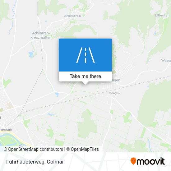 Führhäupterweg map