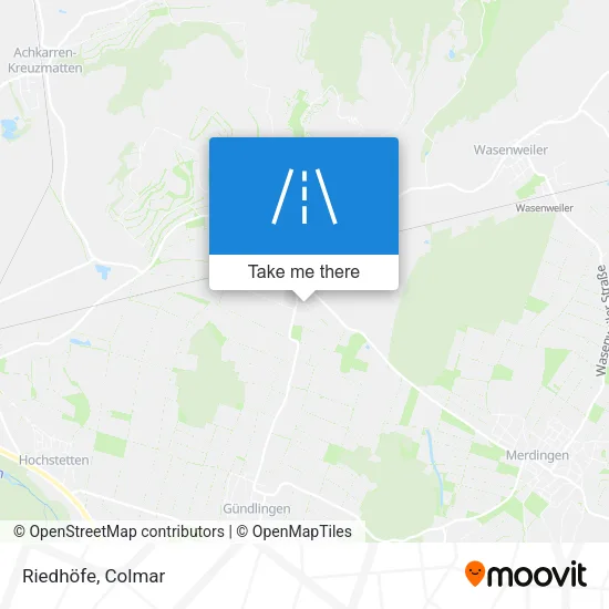 Riedhöfe map