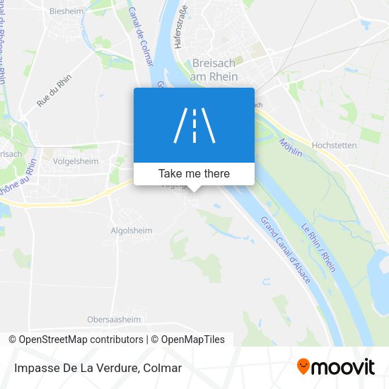 Impasse De La Verdure map