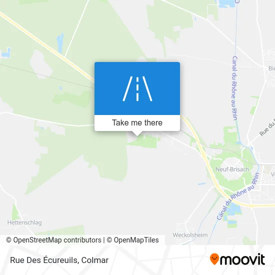 Rue Des Écureuils map