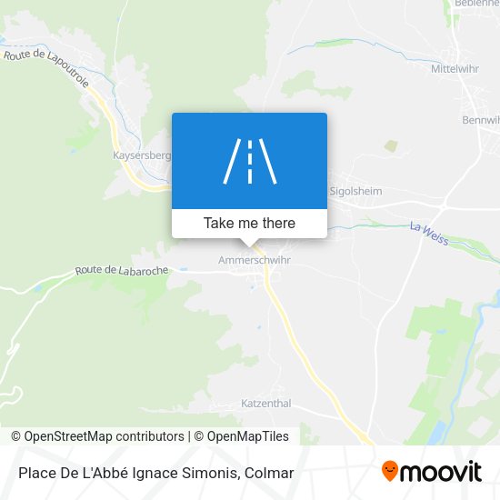 Place De L'Abbé Ignace Simonis map