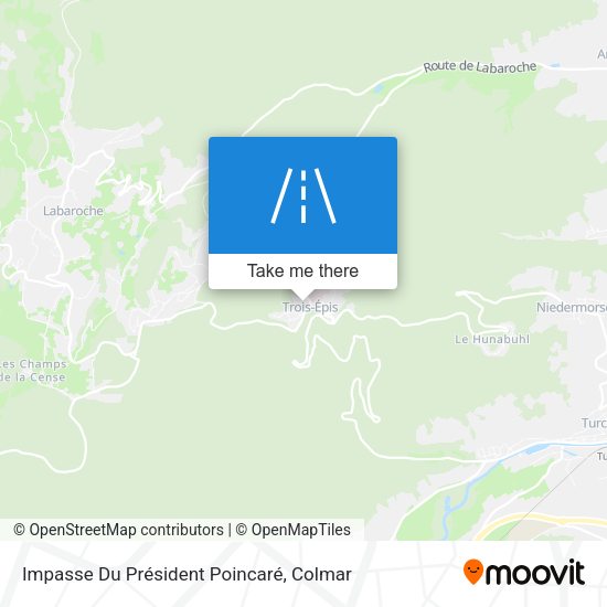Impasse Du Président Poincaré map