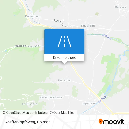 Kaefferkopfnweg map