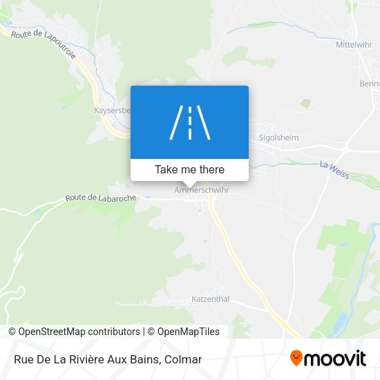 Rue De La Rivière Aux Bains map