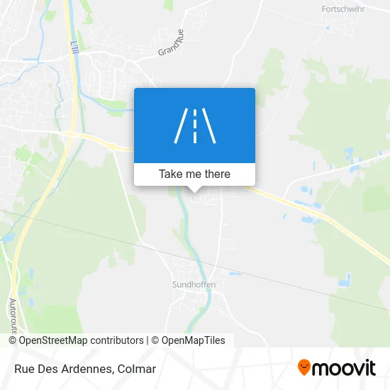 Rue Des Ardennes map