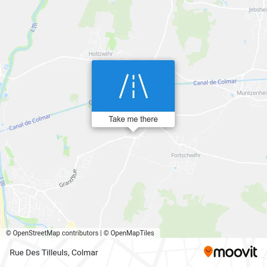 Rue Des Tilleuls map