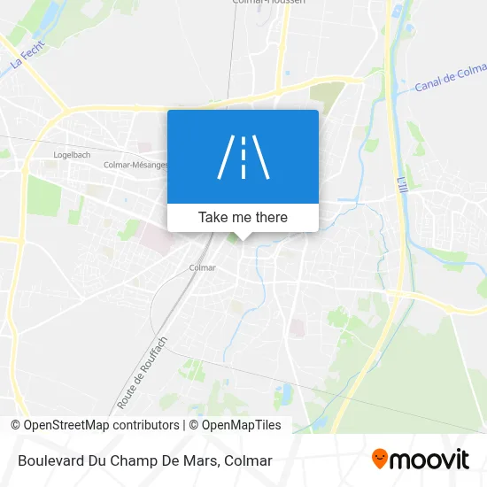 Boulevard Du Champ De Mars map
