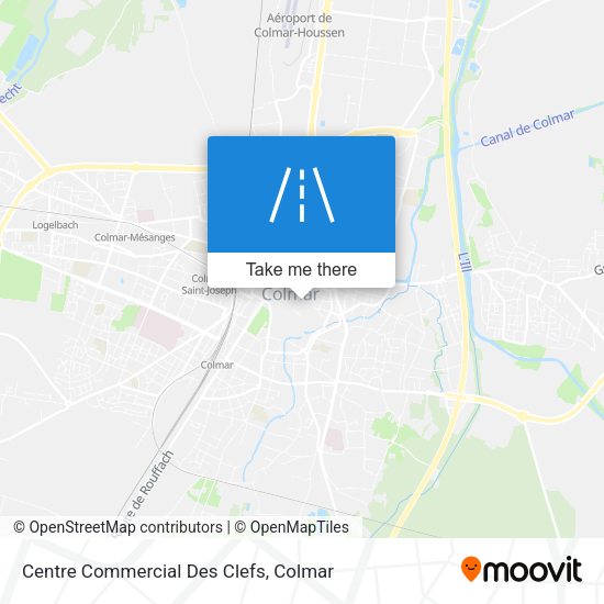 Centre Commercial Des Clefs map