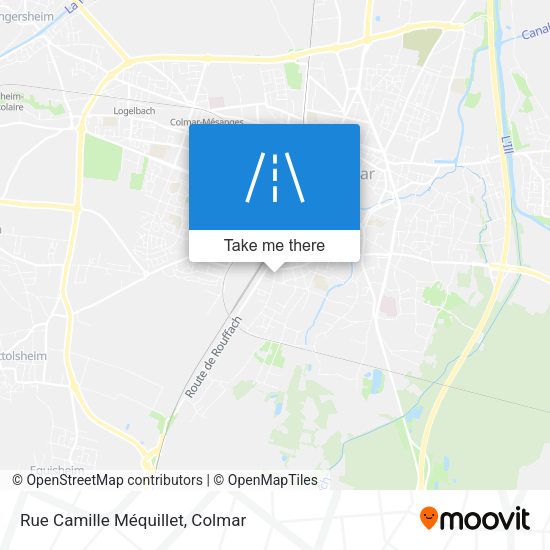 Rue Camille Méquillet map