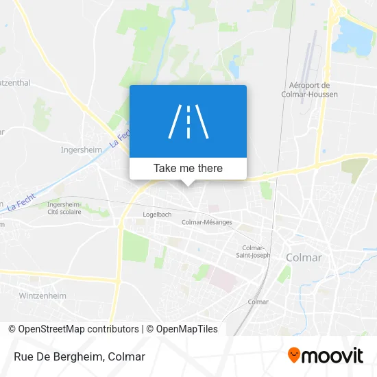 Rue De Bergheim map