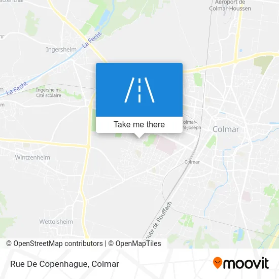 Rue De Copenhague map